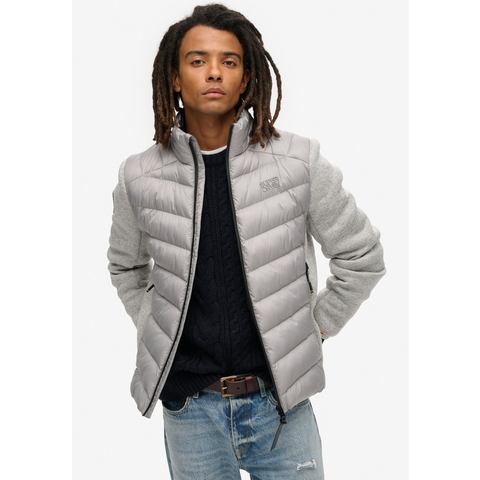 Superdry Gewatteerde jas STORM KNIT HYBRID PADDED JKT