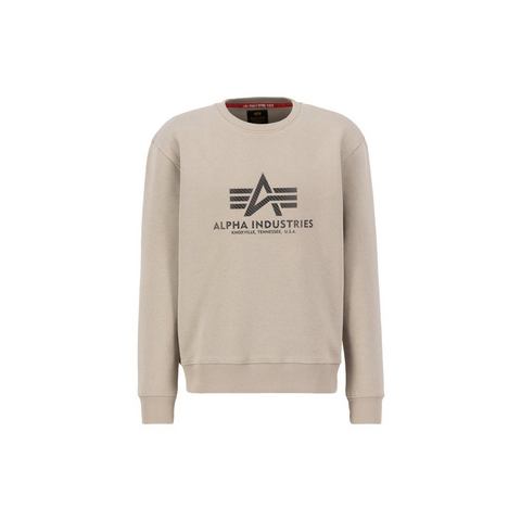 Alpha Industries Sweater  Men - Sweatshirts Basic Sweater Carbon