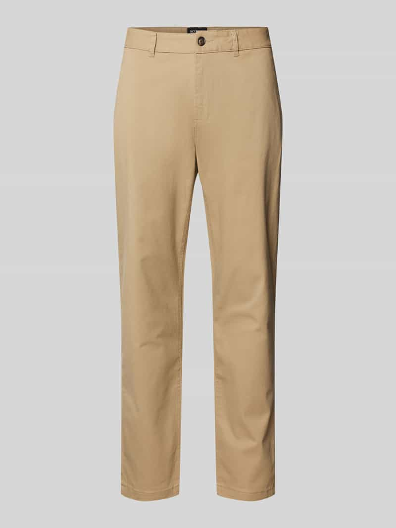 Scotch & Soda Straight leg chino met achterzakken, model 'Drift'