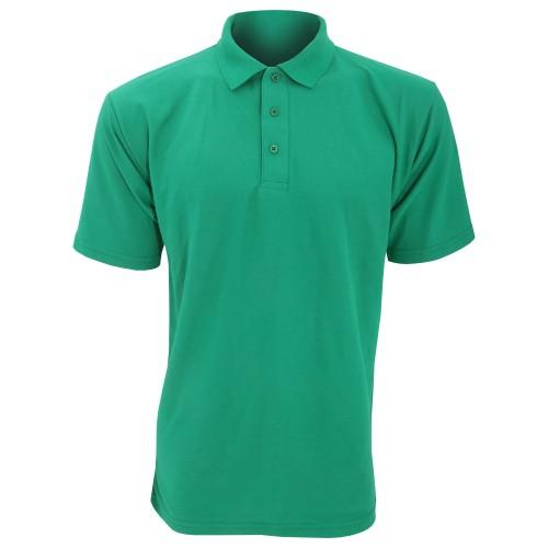 Ultimate Clothing Collection UCC 50/50 Heren Effen Pique Poloshirt met korte mouwen