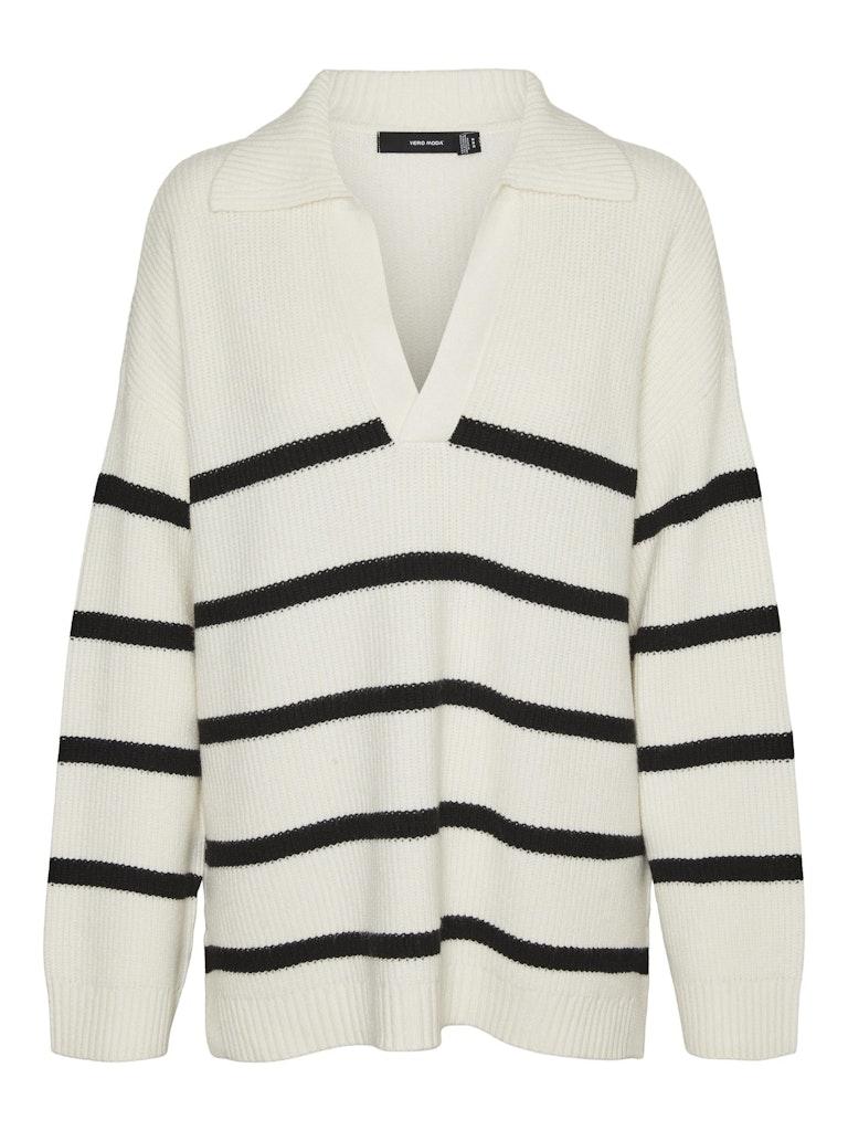 Vero moda Vmluna Ls V-neck Long Pullover Ga B: