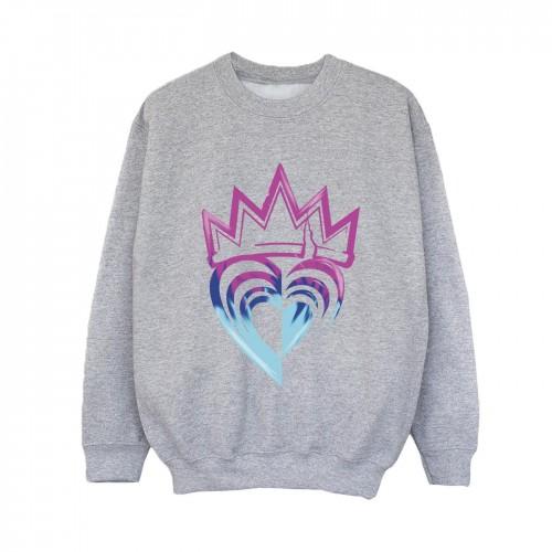 Disney jongens afstammelingen roze kroon Sweatshirt