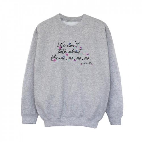 Disney Boys Encanto We praten niet over Bruno Nee Nee Sweatshirt