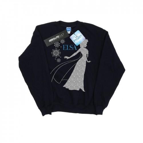 Disney Boys Frozen Elsa Kerstsilhouet Sweatshirt