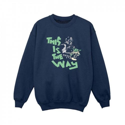 Star Wars Boys The Mandalorian This Is The Way Duo-sweatshirt