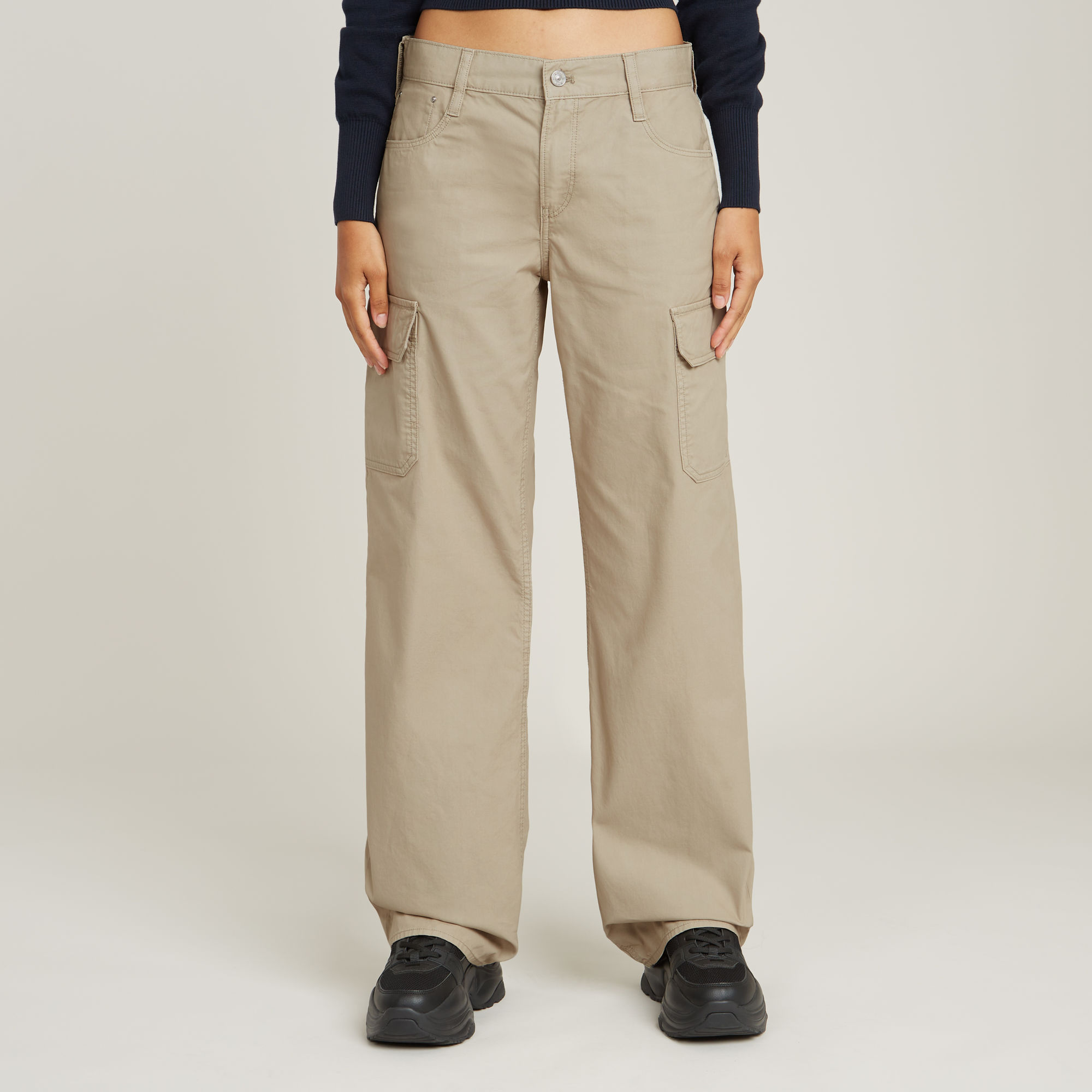 G-Star RAW Judee Cargo Broek - Beige - Dames