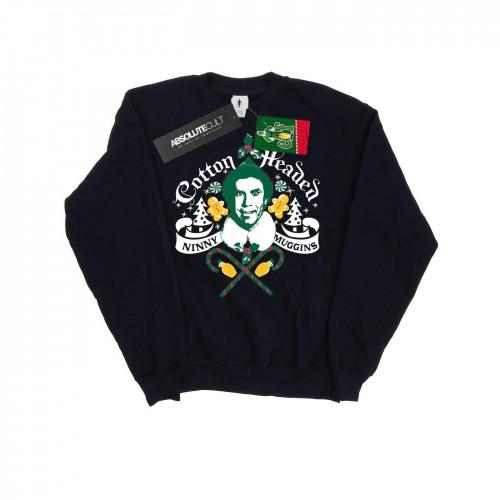 Elf Girls Headed Ninny Muggins Sweatshirt