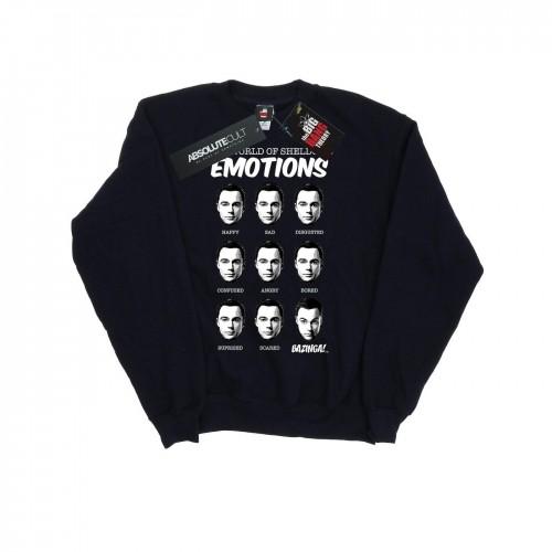 The Big Bang Theory Het Big Bang Theory Sheldon Emotions-sweatshirt voor meisjes