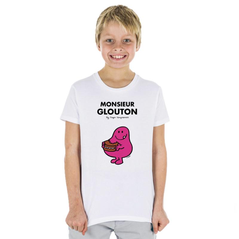 Monsieur Madame Kinder T-shirt meneer GLOUTON