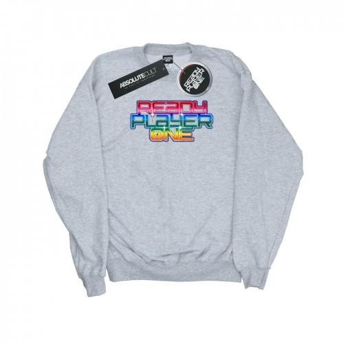 Ready Player One Heren sweatshirt met regenbooglogo