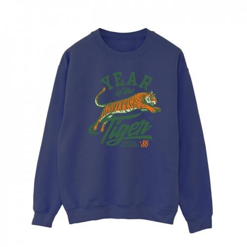 Pertemba FR - Apparel Netflix Heren Stranger Things Hawkins Jaar van de Tijger 86 Sweatshirt