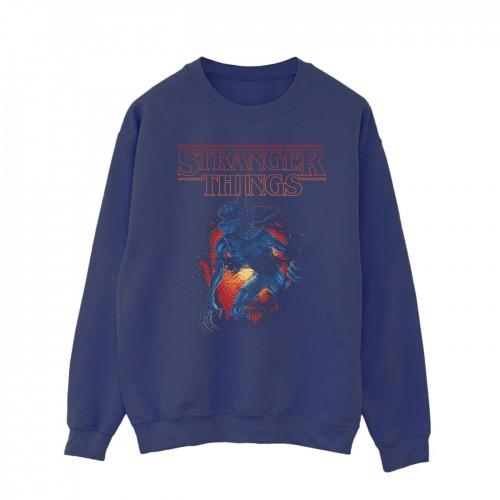 Pertemba FR - Apparel Netflix Heren Stranger Things Demo Cave Sweatshirt