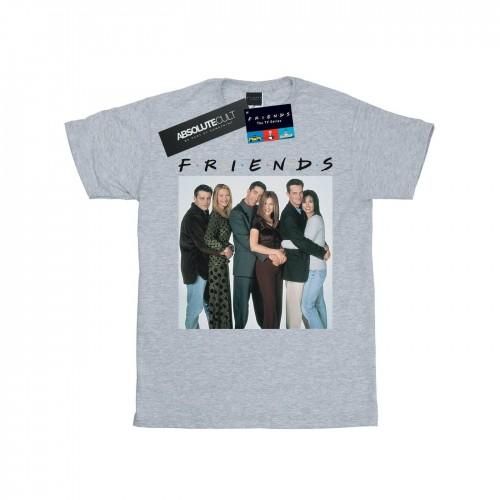 Friends Vrienden meisjes groepsfoto knuffels katoenen T-shirt