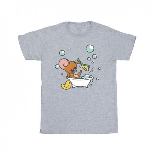 Tom And Jerry Girls Bath Time Cotton T-Shirt