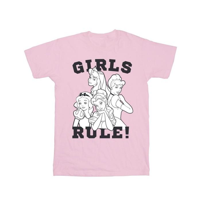 Disney meisjes prinsessen meisjes regel katoenen T-shirt