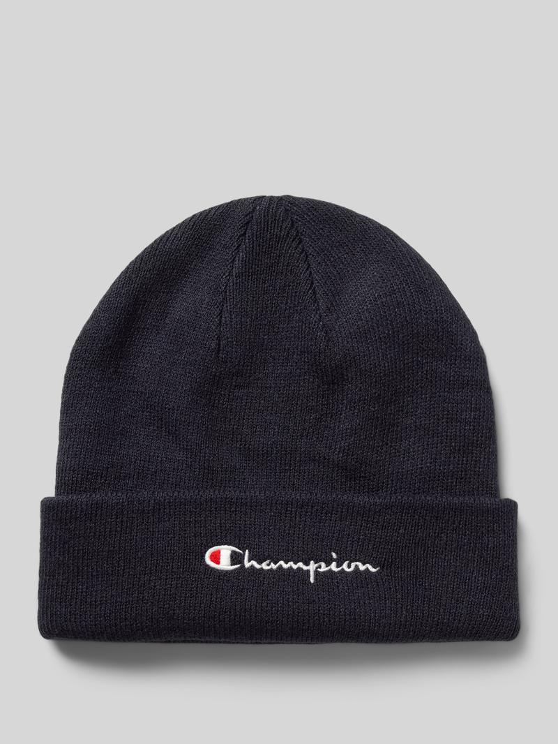 Champion Beanie met labelstitching