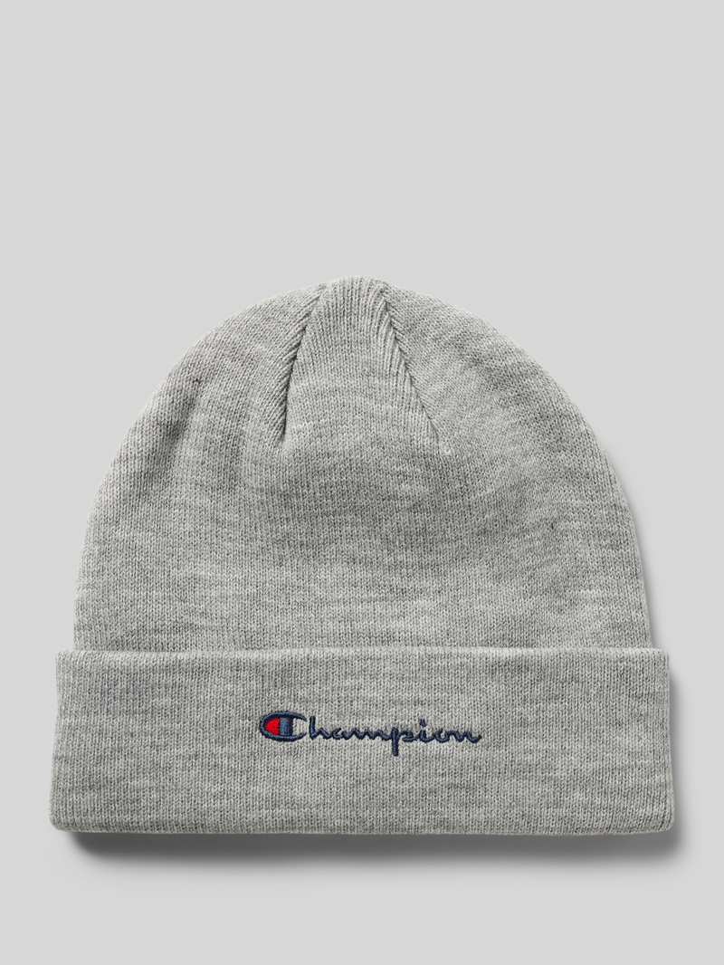 Champion Beanie met labelstitching