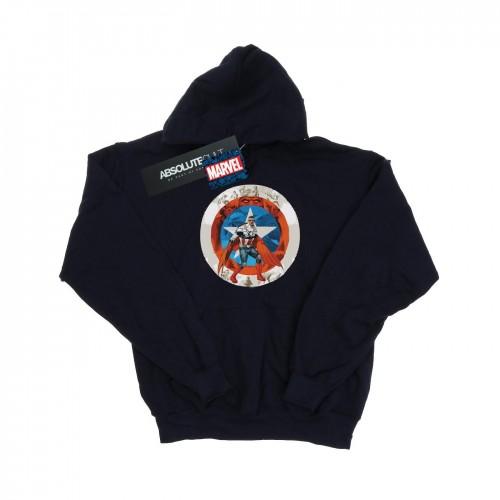 Marvel Boys Captain America Sam Wilson Shield-hoodie