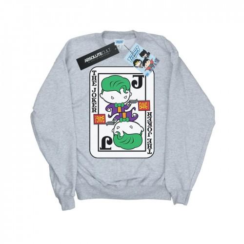 DC Comics Boys Chibi Joker speelkaartsweater