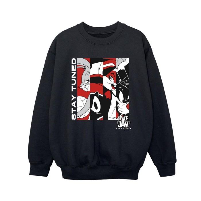 Pertemba FR - Apparel Space Jam: Een nieuw Legacy Stay Tuned-sweatshirt voor jongens