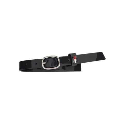 TOMMY JEANS Leren riem TJW Oval 2 cm extra slank ontwerp