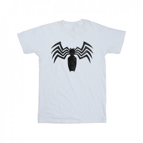 Marvel Boys Venom Spider-logo embleem T-shirt