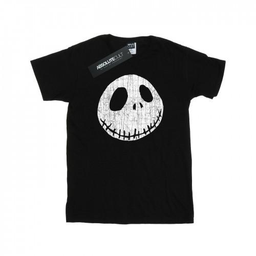 Disney Boys Nightmare Before Christmas Jack Cracked Face T-shirt