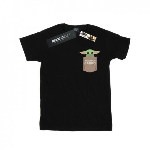 Star Wars Boys The Mandalorian The Child Cargo Pocket T-shirt