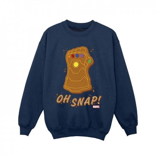 Marvel Girls Thanos Oh Snap-sweatshirt