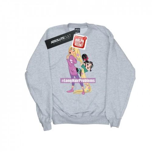 Disney Girls Wreck It Ralph Rapunzel en Vanellope sweatshirt