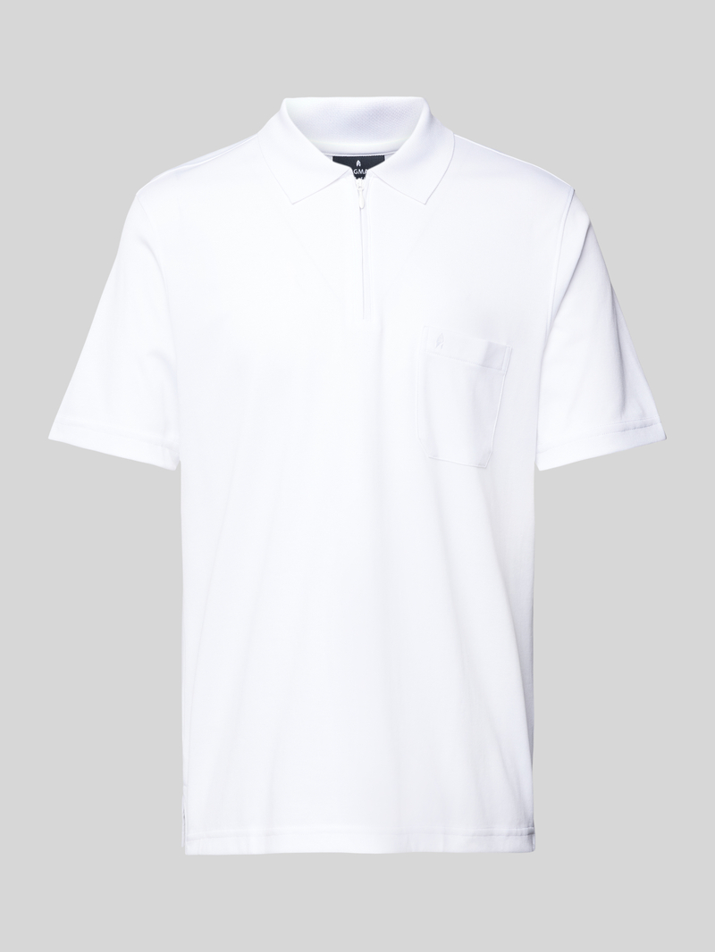 RAGMAN Regular fit poloshirt met borstzak