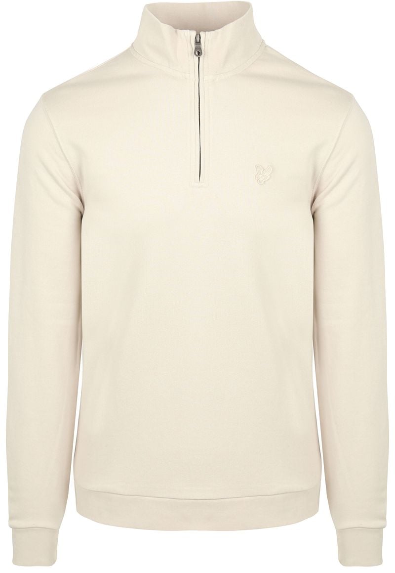 Lyle and Scott Lyle & Scott Half Zip Pullover Tonal Ecru