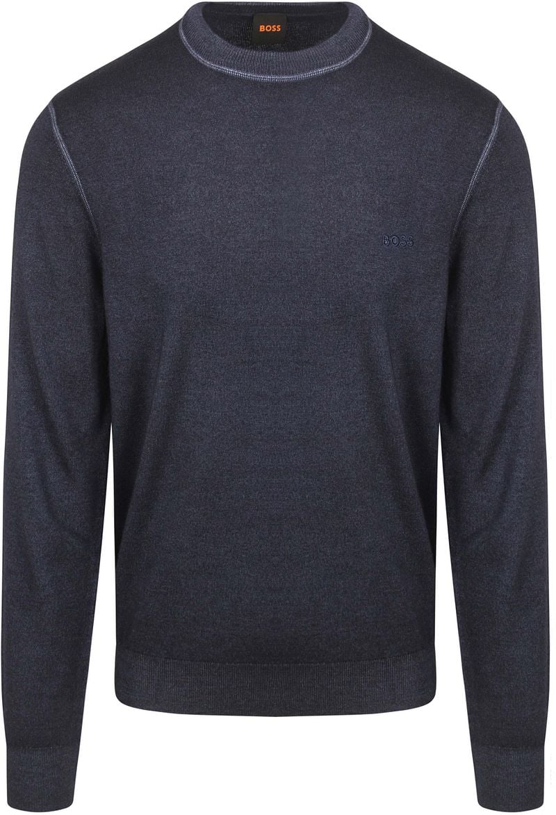 Boss Pullover Astefano Wol Navy