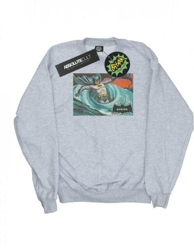 DC Comics Heren Batman TV-serie Whirlpool katoenen sweatshirt