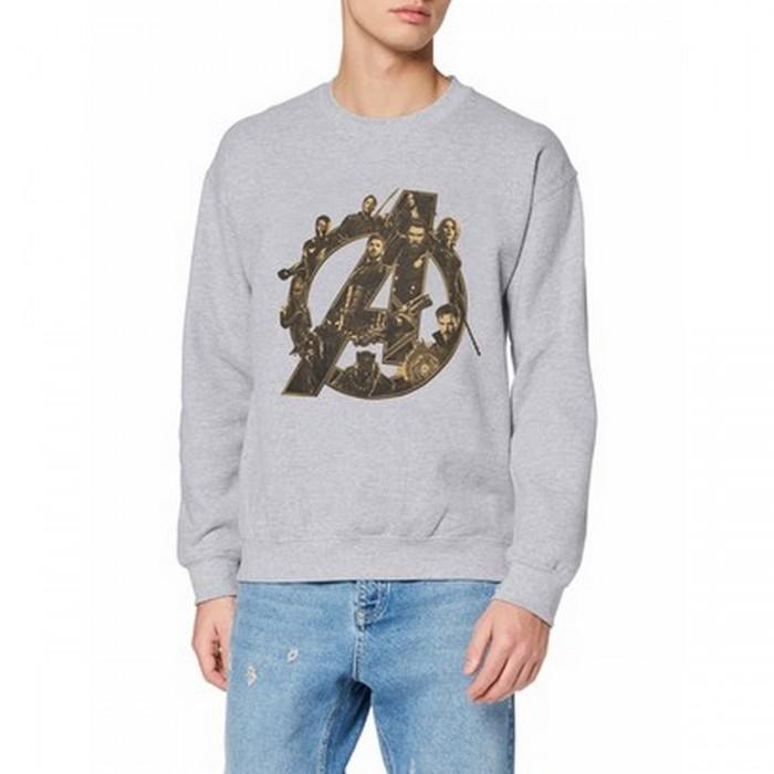 Avengers Infinity War herenlogo-sweatshirt