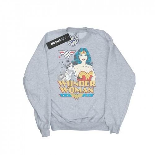 DC Comics Wonder Woman poserend sweatshirt voor heren