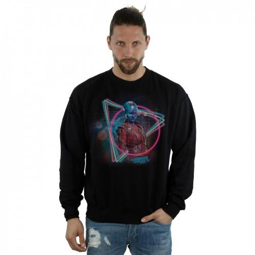 Marvel Heren Guardians of the Galaxy Neon Nebula Sweatshirt