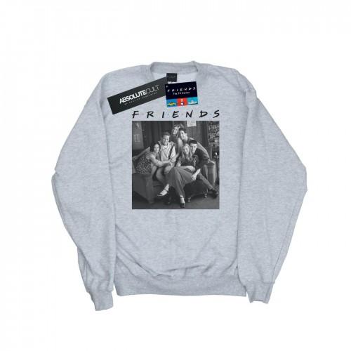 Friends Vrienden zwart-wit foto-sweatshirt voor heren