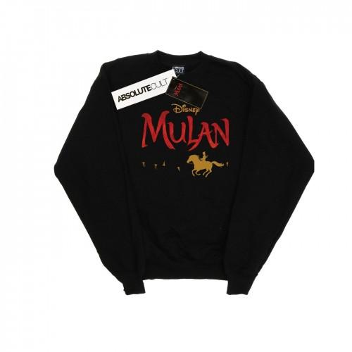 Disney Heren Mulan Movie Logo Sweatshirt