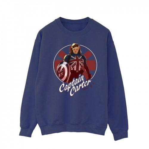 Marvel Heren What If Captain Carter Sweatshirt