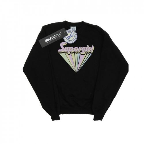 DC Comics Heren Supergirl Pastel Logo Sweatshirt