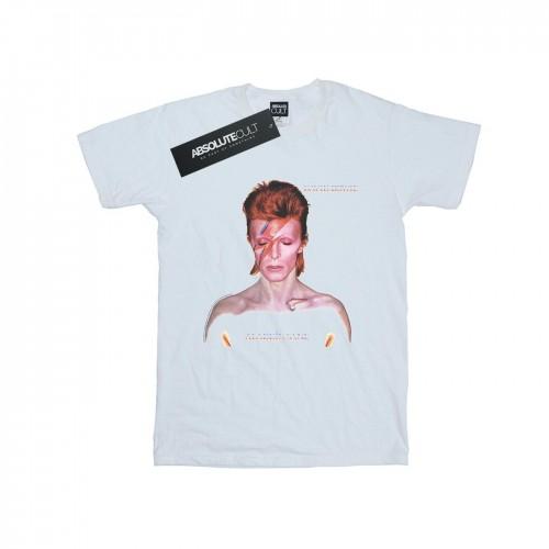 David Bowie meisjes Aladdin Sane versie katoenen T-shirt