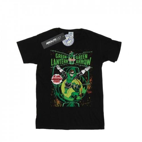 DC Comics meisjes groene lantaarn pijl cover katoenen T-shirt