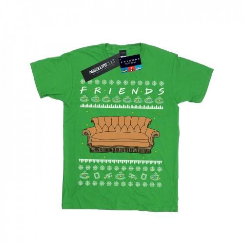 Friends Vrienden Fair Isle Couch katoenen T-shirt voor meisjes