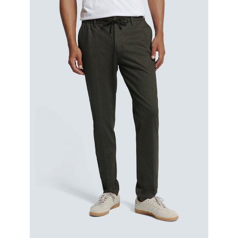 NO EXCESS Chino met leuke structuur