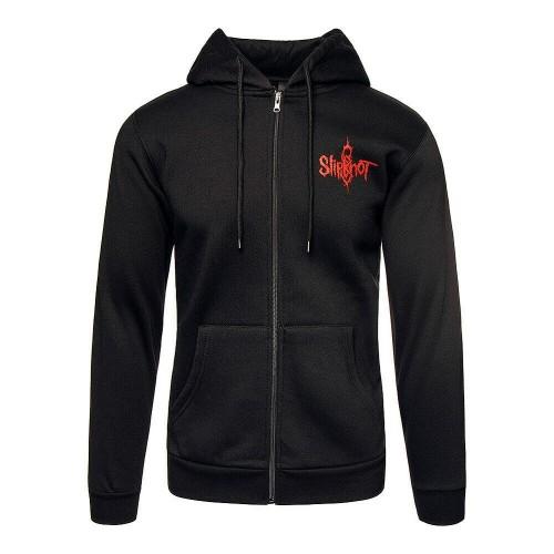 Slipknot Dames/Dames 9 Point Star Full Zip Hoodie