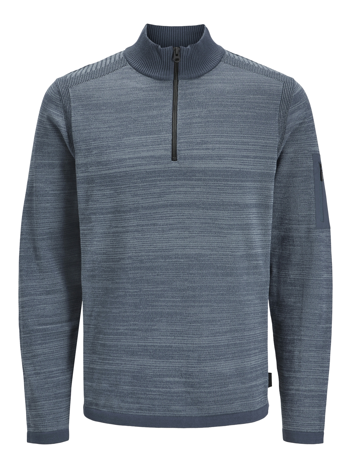 Jack %amp Jones Male Truien Jcomace Knit Half Zip Smu 12270980