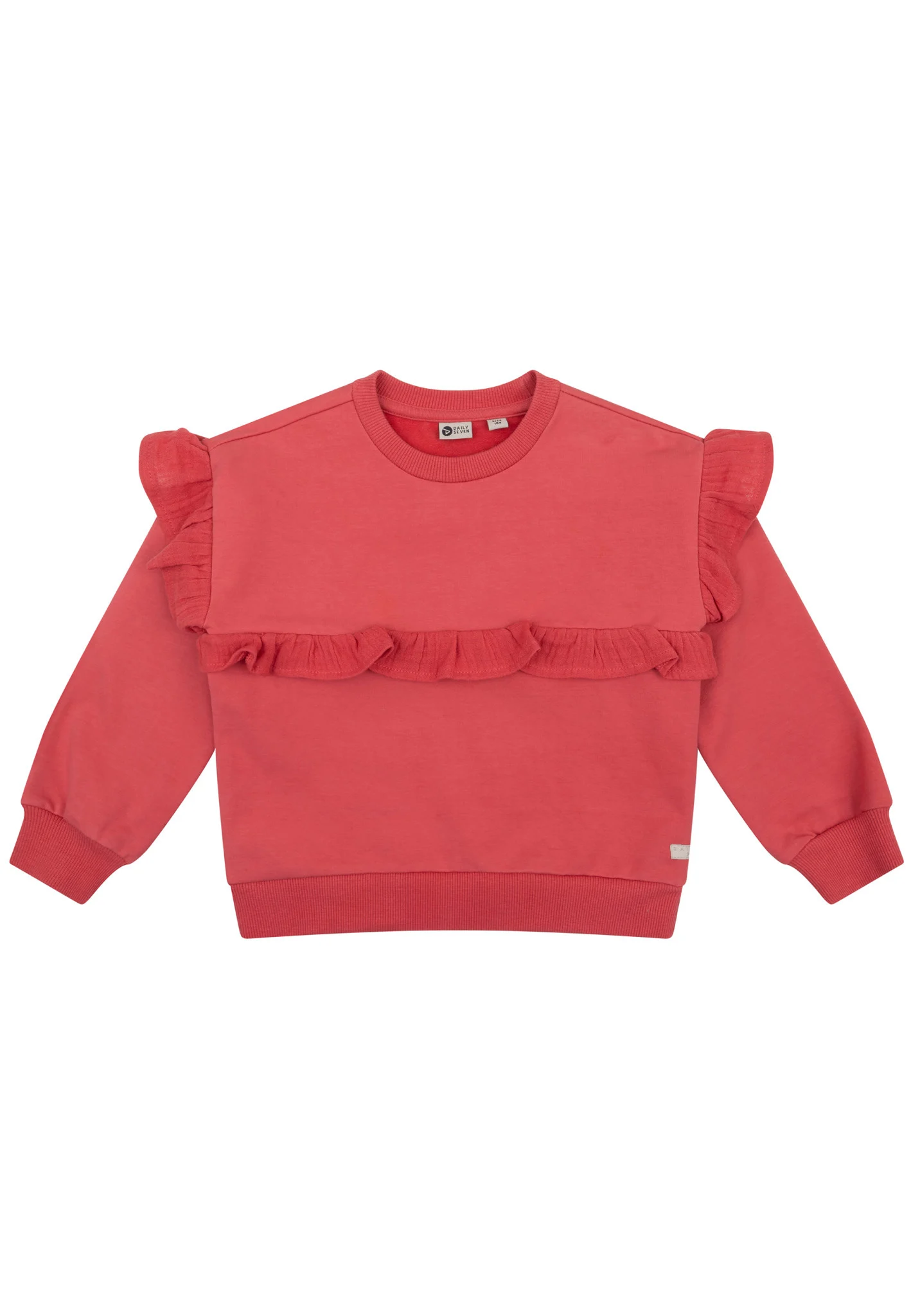 Daily 7 Meisjes sweater ruffle