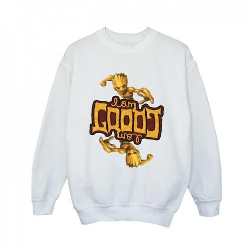 Marvel Boys Guardians Of The Galaxy Groot omgekeerd graansweatshirt