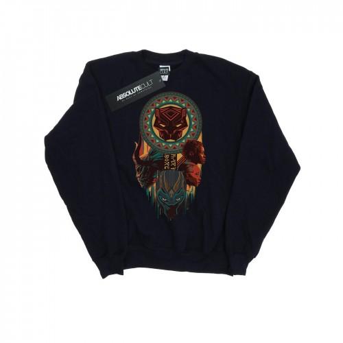 Marvel Boys Black Panther Totem-sweatshirt